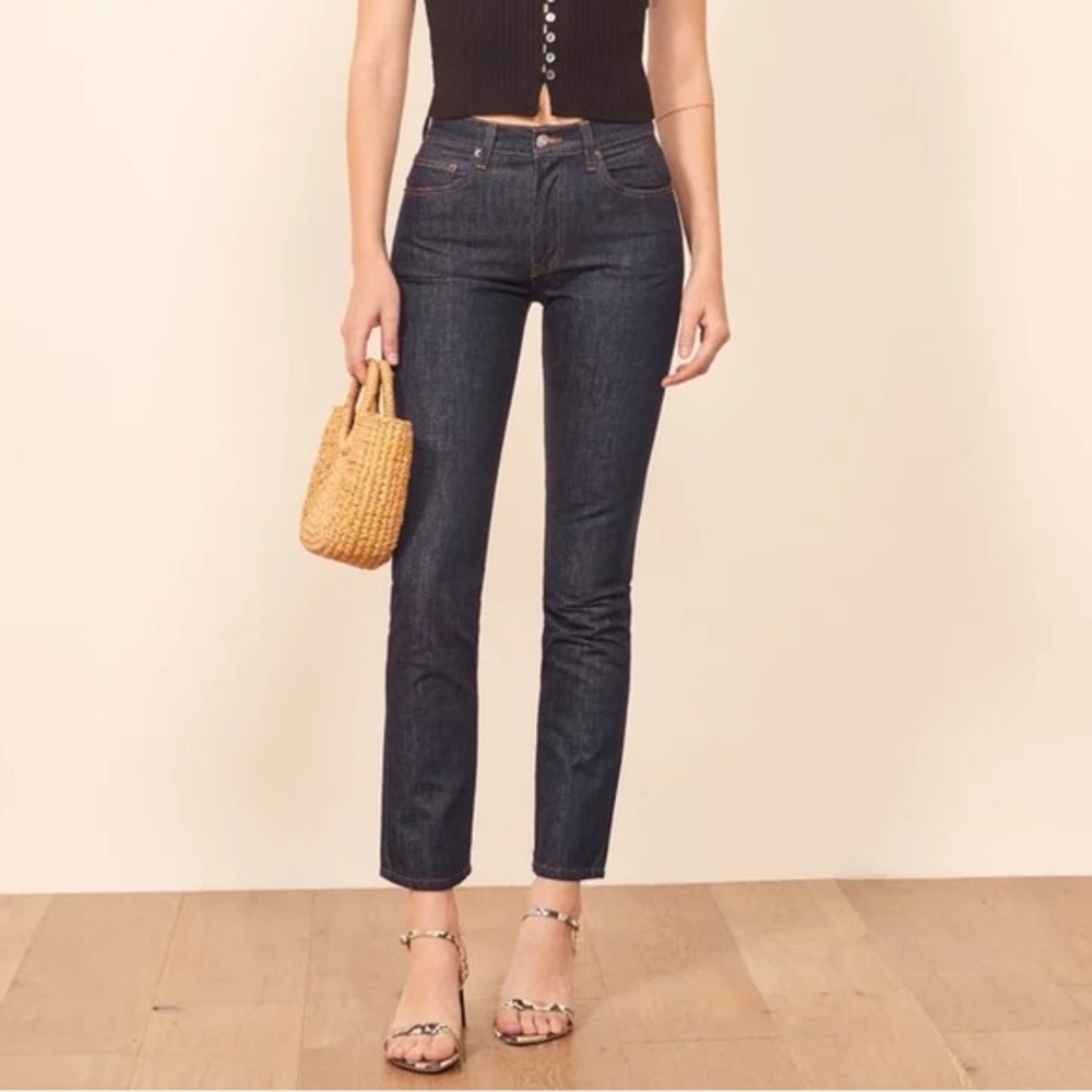 Reformation julia high rise cigarette Jean NWT